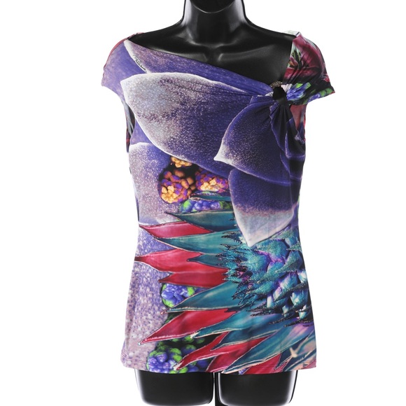 Roberto Cavalli Two-Piece Blouse & Skirt Set - Picture 5 of 14